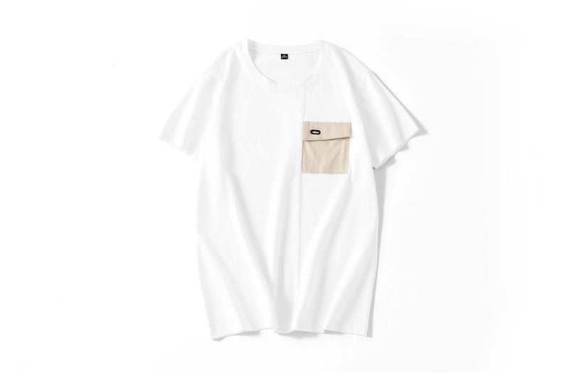 High Quality Men's Short-sleeved T-shirt Summer New Men's Casual Loose Large Size Cotton T-shirt Fashionable Wear Men's Non-ironing T-shirt - Image 1