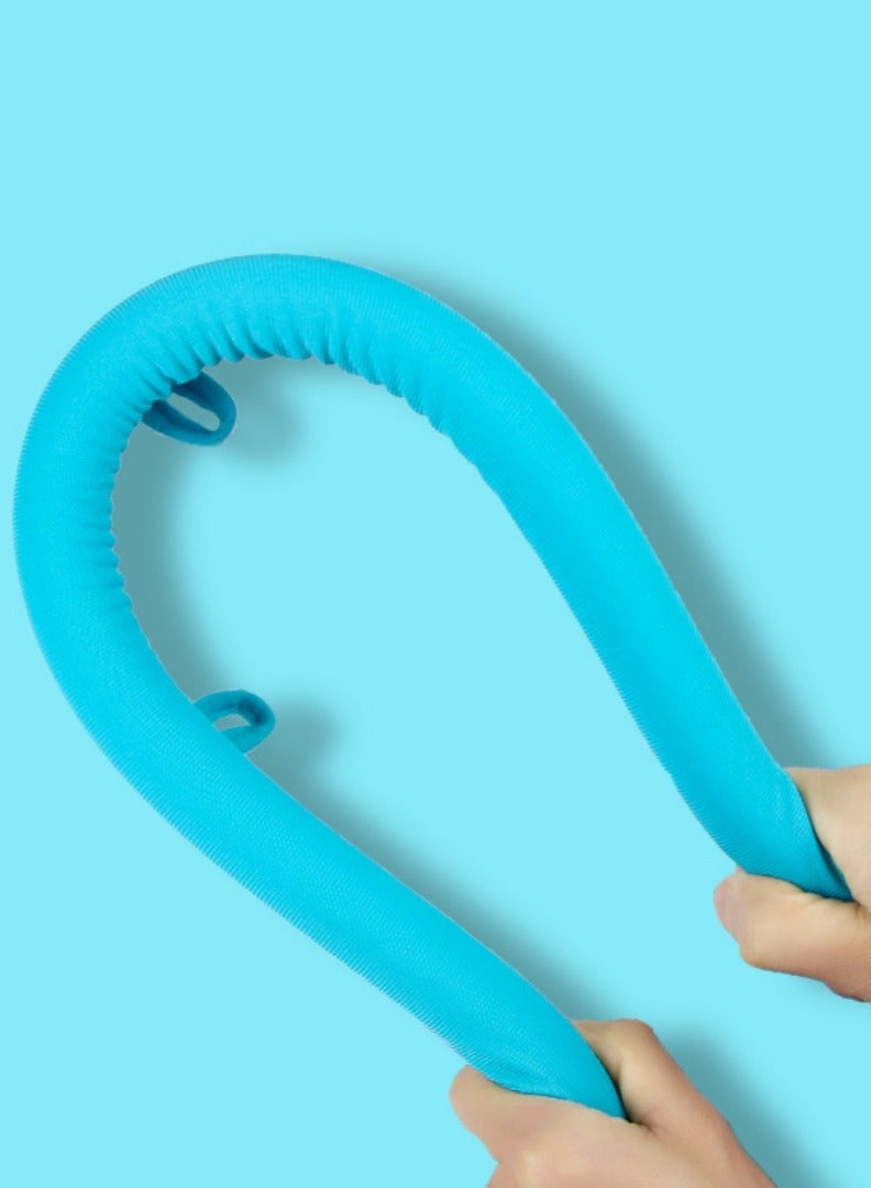 Car Seat Toy Car Seat Activity Arch Toy Rear Facing Car Seat Toy with Mirror Squeaker Ringing Bell Adjustable Easy Drive Non-Toxic Travel Sensory Toy for Infant Baby 6-12 Month  - Image 5