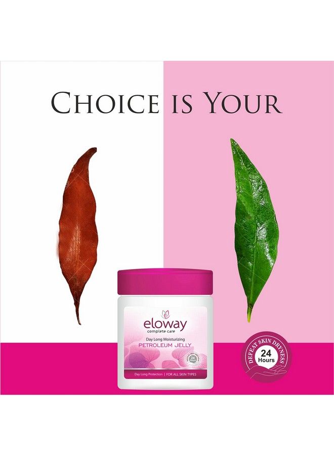 Eloway Day Long Moisturizing Petroleum Jelly For Smooth & All Skin Type 100 Ml Each(Pack Of 4) - Image 5