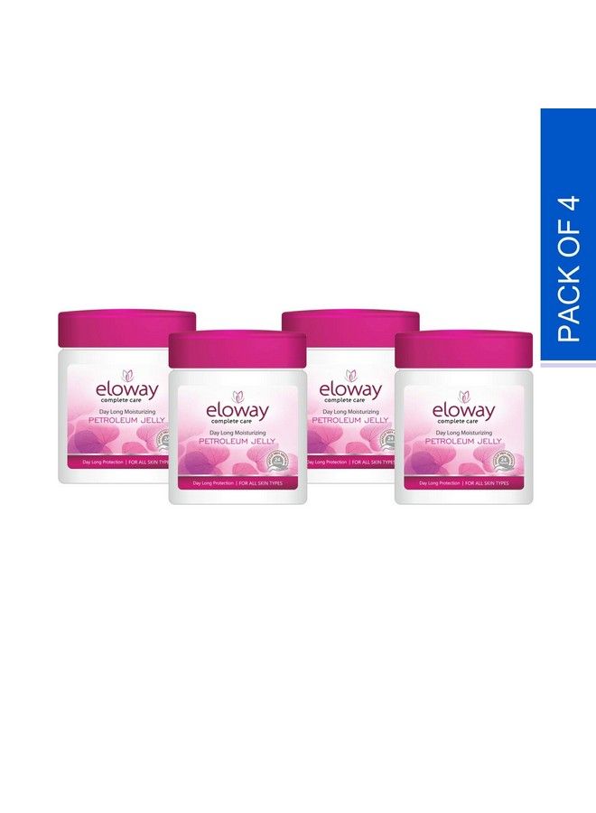 Eloway Day Long Moisturizing Petroleum Jelly For Smooth & All Skin Type 100 Ml Each(Pack Of 4) - Image 3