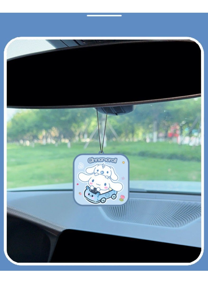White Tea Scented Car Air Freshener Cute Animal Gel Aromatherapy Ornament Long-Lasting Fragrance & Natural Deodorizer for Car Home Decor - Image 4