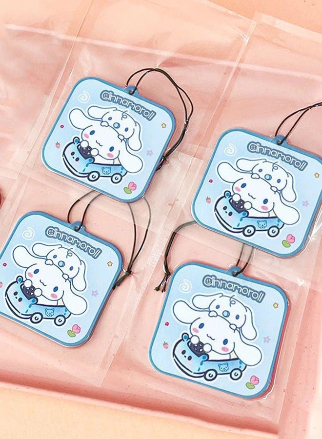 White Tea Scented Car Air Freshener Cute Animal Gel Aromatherapy Ornament Long-Lasting Fragrance & Natural Deodorizer for Car Home Decor - Image 1
