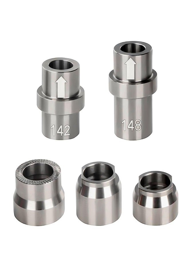 ulapithi KICKR Thru Axle Adapter Kit Compatible with Wahoo KICKR CORE and KICKR V4 and Newer Models KICKR Thru Axle Kit, Stainless Steel Kit for Enhanced Durability - Image 1