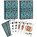Wkchxd Playing Cards 2 Pack Deck of Cards Standard Playing Cards for Adult Premium Poker Card Set Deck of Playing Card for BlackjackEuchreCanastaFamily Game NightParty Games Blue - Image 2