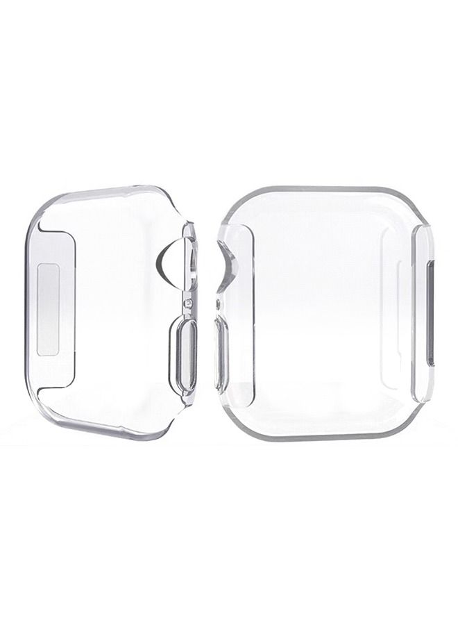 بورتوني غطاء شاشة الساعة الذكية لساعة أبل سلسلة 4/5 40 ملم شفاف - Image 1