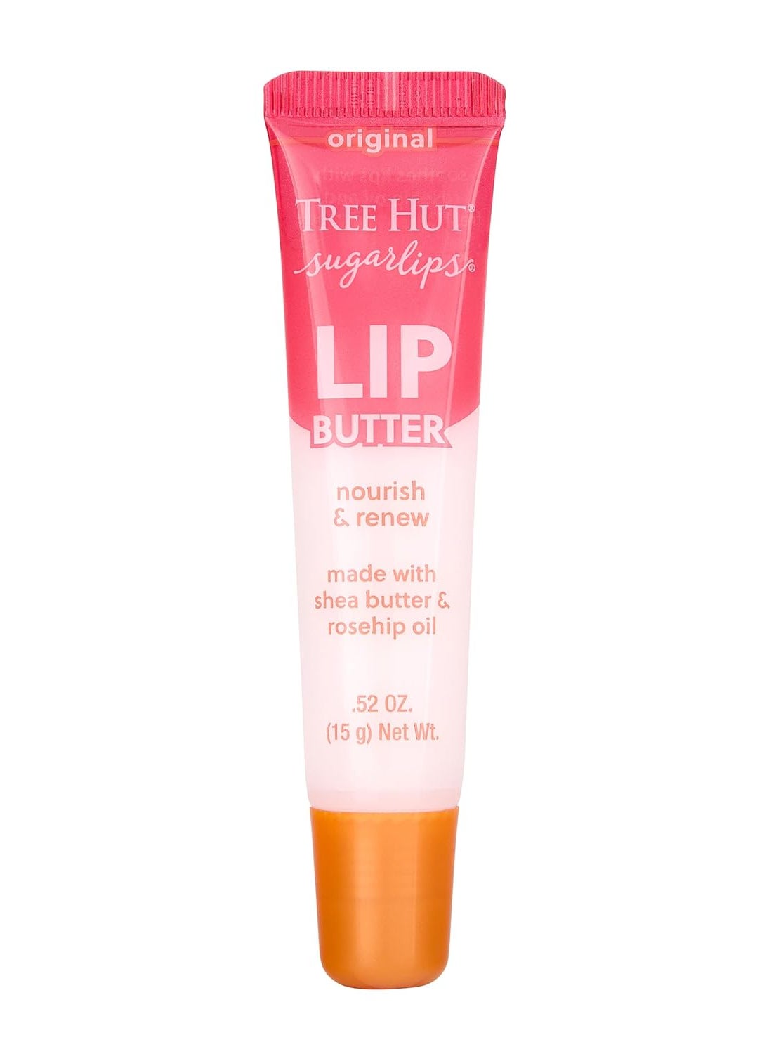 Tree Hut Tree Hut Sugarlips Original Lip Butter  Lock in Moisture  Nourish Skin for Full Hydrated Lips  Essential Lip Care  052 fl oz 