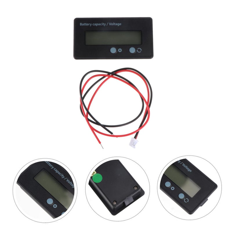 جهاز اختبار سعة بطارية شاشة LCD 48 فولت مع مراقب الجهد لبطاريات الليثيوم أيون والبنوك الكهربائية - Image 4