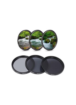 ND Filters Set, ND2 ND4 ND8 Neutral Density Camera Lens Filter, HD Multi Layer Coating, Anti Scattered Light Anti Scratch Optical Glass, for Camera Lens (49mm) - pzsku/Z4EA27FFA9D5BBE0F32AFZ/45/_/1732122848/8e035204-98e6-4e9f-9249-3e8754c90091