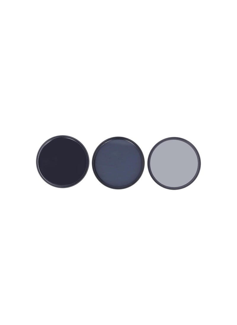 Generic - ND Filters Set, ND2 ND4 ND8 Neutral Density Camera Lens Filter, HD Multi Layer Coating, Anti Scattered Light Anti Scratch Optical Glass, for Camera Lens (49mm) - Image 1