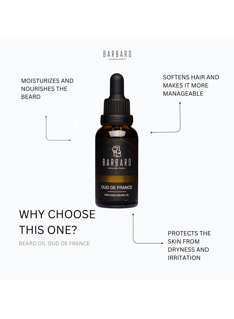 باربارو زيت اللحية المعطر باربارو عود دي فرانس 30 مل. - Image 3