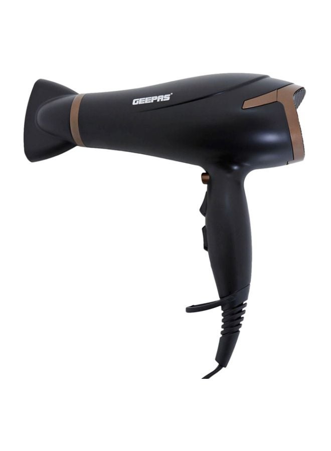GEEPAS Professional Hair Dryer Black - Image 2