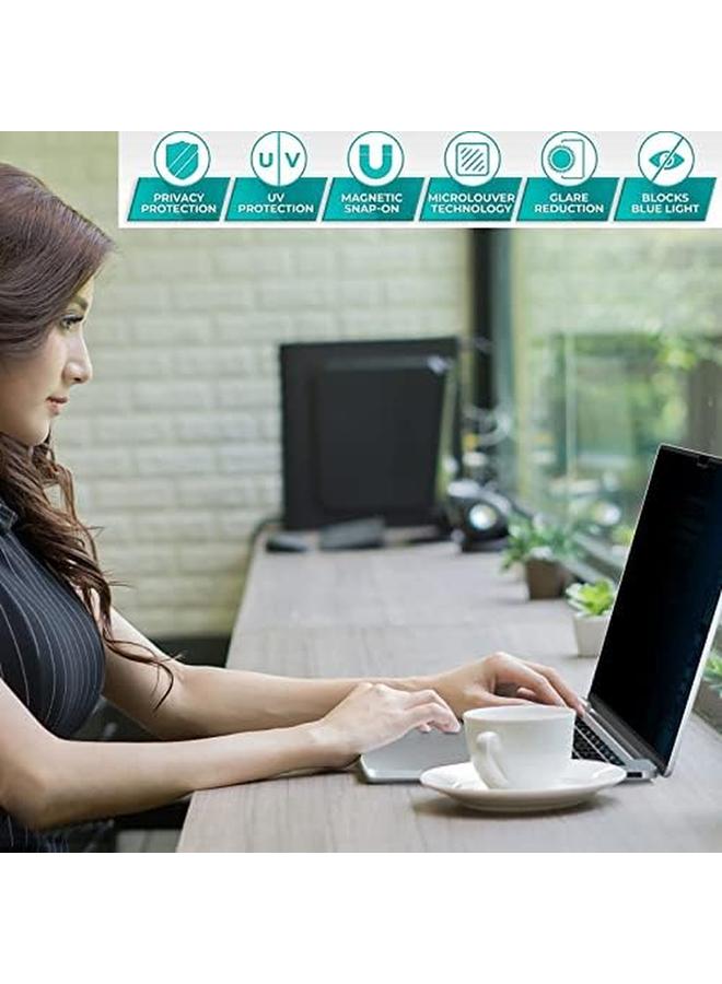 erorex Macbook Pro 16 Privacy Screen Magnetic Privacy Screen Filters Compatible With Macbook Pro 16 Inch 2021 Laptop Privacy Screen Protector For Macbook Pro 16.2 Inch 2021 M1 Pro M1 Max Chip A2485  - Image 4