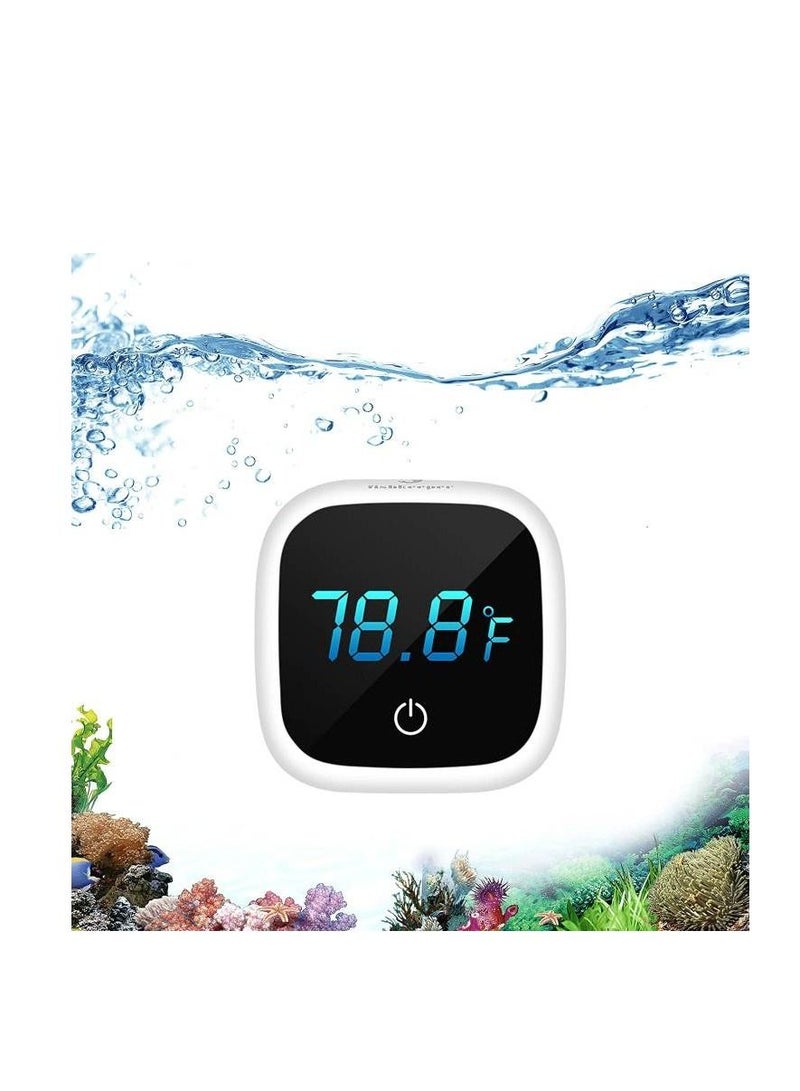 Hygger LED Digital Aquarium Thermometer - Suitable for All Tanks - Marine & fresh Water Tanks - Image 1
