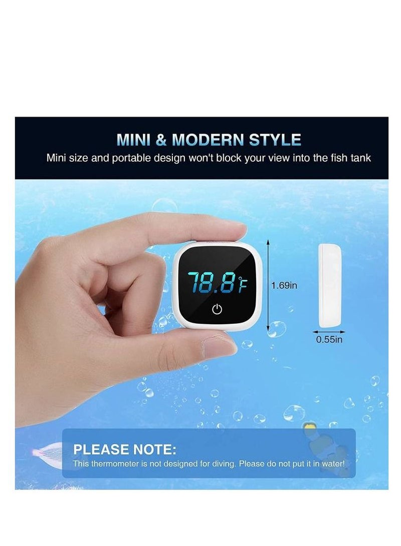 Hygger LED Digital Aquarium Thermometer - Suitable for All Tanks - Marine & fresh Water Tanks - Image 2