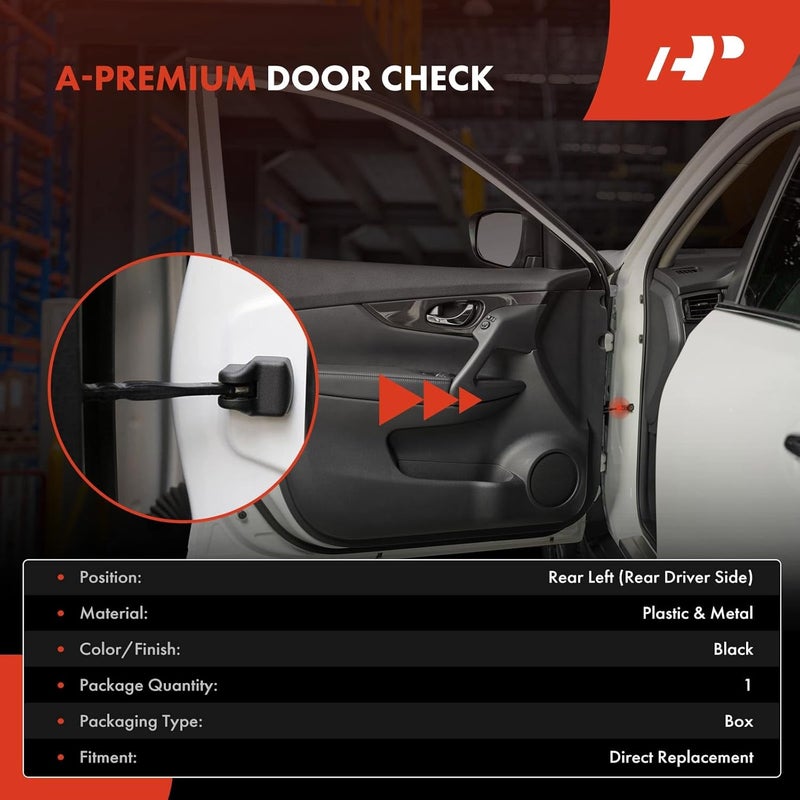 A-Premium Rear Left Door Check Strap Stopper for Honda & Acura - Image 3