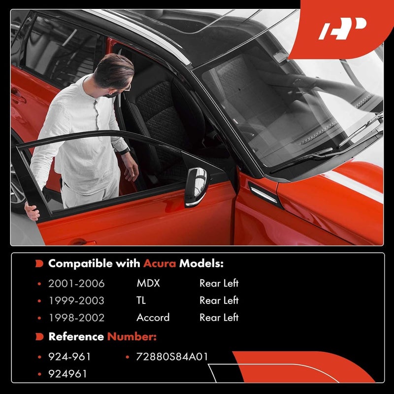 A-Premium Rear Left Door Check Strap Stopper for Honda & Acura - Image 2