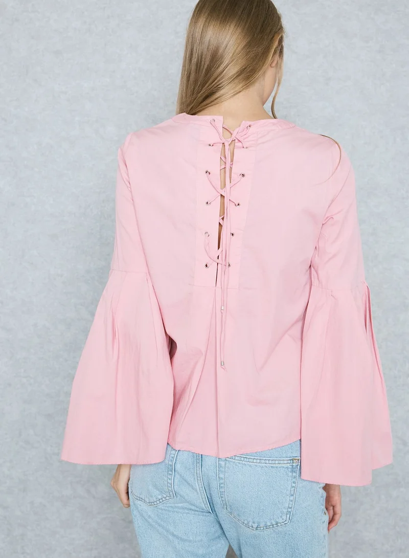 VERO MODA Flute Sleeve Top