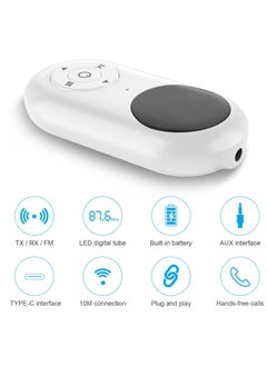 General Airplane Bluetooth 5.3 Transmitter for All Headphones - Bluetooth Adapter for TV - Dual Connection- aptX Low Latency - Flying Travel,Long Flight Essentials - Wireless Audio Aux for MP3,Gym,Game,PC  - Image 2