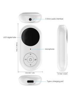 General Airplane Bluetooth 5.3 Transmitter for All Headphones - Bluetooth Adapter for TV - Dual Connection- aptX Low Latency - Flying Travel,Long Flight Essentials - Wireless Audio Aux for MP3,Gym,Game,PC  - Image 3