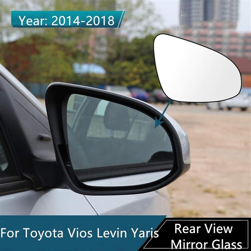 Wivplex Rearview Mirror Glass for Vios Levin Yaris 2014-2018 - Image 3