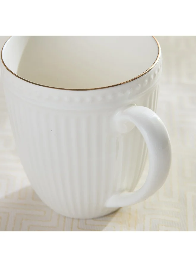 Home Box Embossed Gold Line Mug - 300 ml
