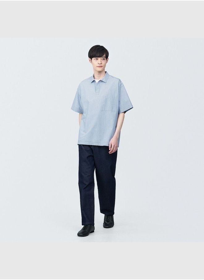 MUJI Cool Touch Woven Polo Shirt  - Image 2