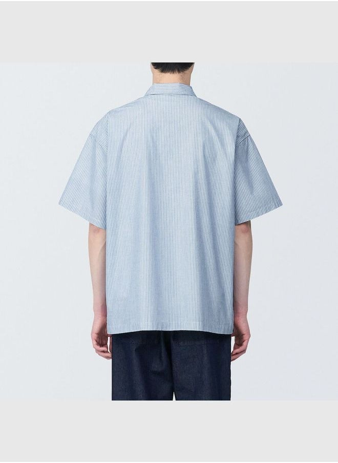 MUJI Cool Touch Woven Polo Shirt  - Image 4
