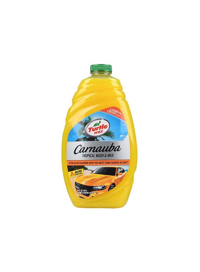 Turtle Wax 50690, 1.42L, Carnauba Tropical Wash & Wax - Image 1