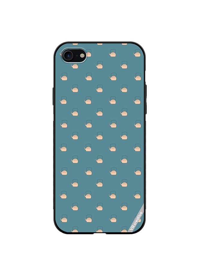 VR CREATIVE Protective Case Cover For Apple iPhone SE (2022) Pattern Of Tea Design Multicolour - Image 1