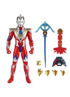 SHF Aix Ultraman Transcendental Beta Spark Hybrid Armored Suit Ultra Action Figure Hand-made Model-Color:--kama Future With Weapons 17cm Super Movable-Specifications:Standard
