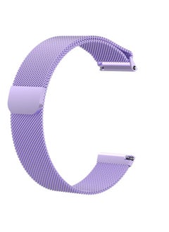 Replacement Strap For Fitbit Versa Milanese Watch Band, Size:S Purple