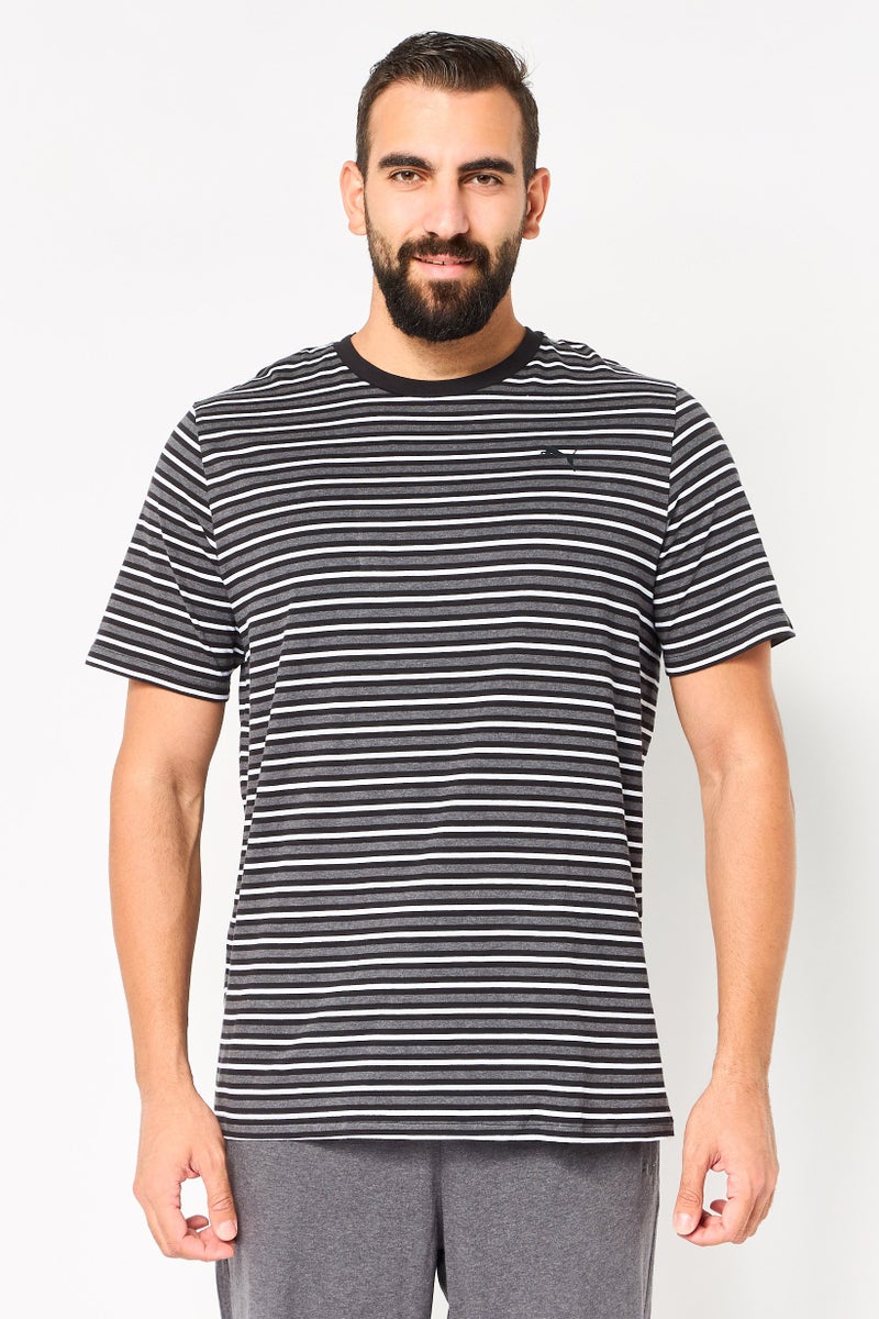 PUMA Men 2 Pieces Brand Logo Top And Bottom Pyjama Set, Multicolor - Image 4