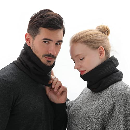 NovForth Winter Neck Warmer Men Ski, Neck Gaiter Face Scarf Women, Fleece Scarf for Men Gaiter Mask, Thick Windproof Scarves - Image 5