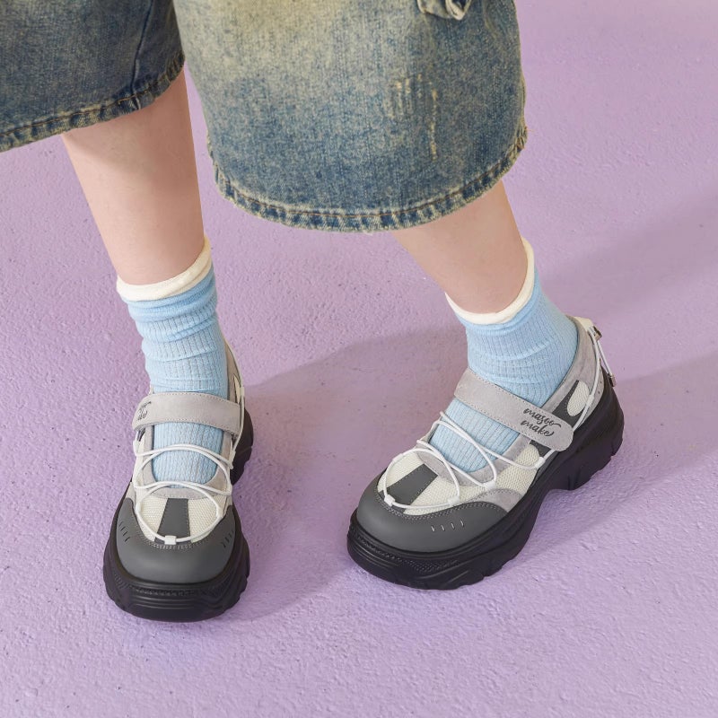 Masuism 2025 Thick-Soled Mary Jane Shoes For Women, Height-Increasing Versatile Casual Sports Sandals - Image 5