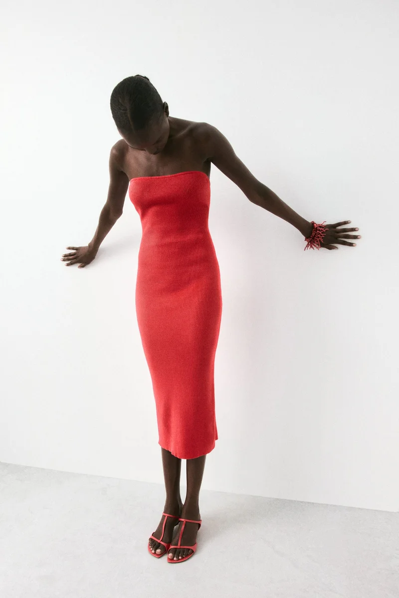 H&M Ribbed tube dress