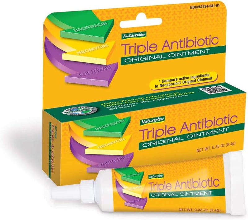 Natureplex Triple Antibiotic Original Ointment 0.33 Ounce Tube