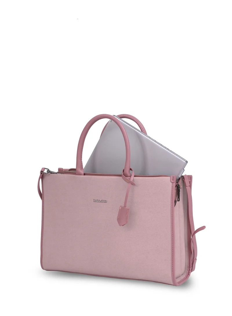 بارا جون حقيبة باراجون لندن النسائية M1 | حقيبة لابتوب أنيقة للنساء مقاس 15.6 بوصة بتصميم راقٍ وحقيبة عمل كمبيوتر فاخرة