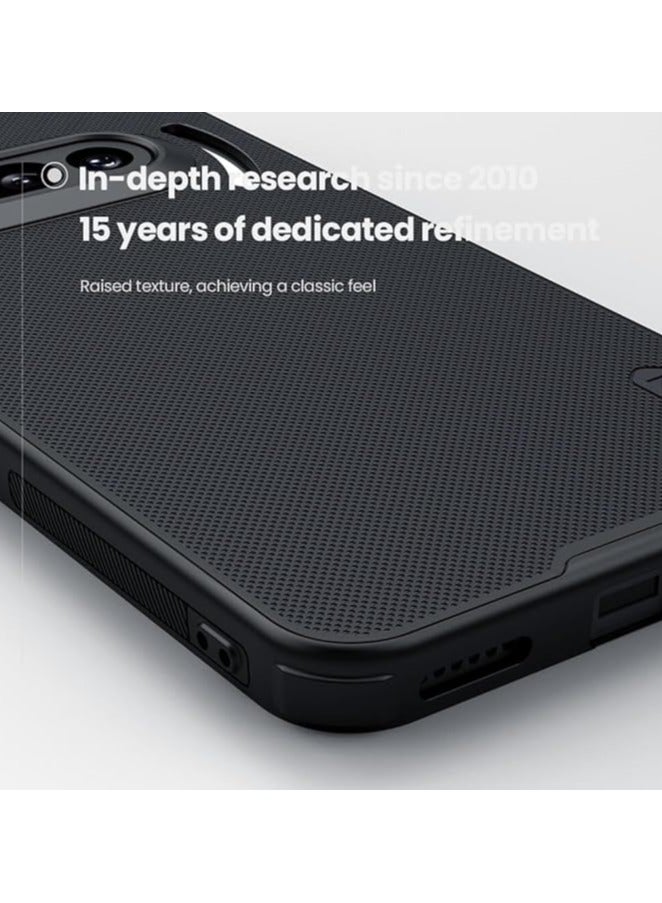 Nillkin Nothing Phone 3a Case Super Frosted Shield Pro Matte All-Round Protection Anti-scratch Slim Luxury Hard Back PC+TPU Cover Raised Bezel Camera Protect Cover for Nothing Phone (3a) Black - Image 5