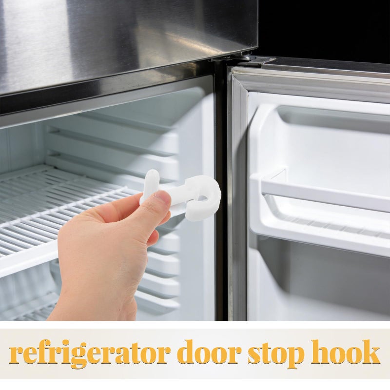 Fridge Door Stopper Swing Limiter Prevents Over Opening Universal Fit White - Image 4
