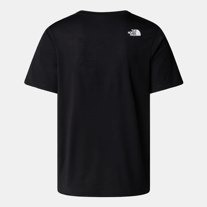 ذا نورث فيس تيشيرت رجالي بطبعة جرافيك مجردة