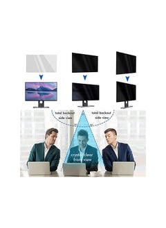 erorex 22 Inch Computer Privacy Screen Detachable 16:10 Widescreen Laptop Monitor Anti-Peeping Film 30% Anti-Blue Light Screen Protector Anti-Scratch For Privacy Filter  - Image 4