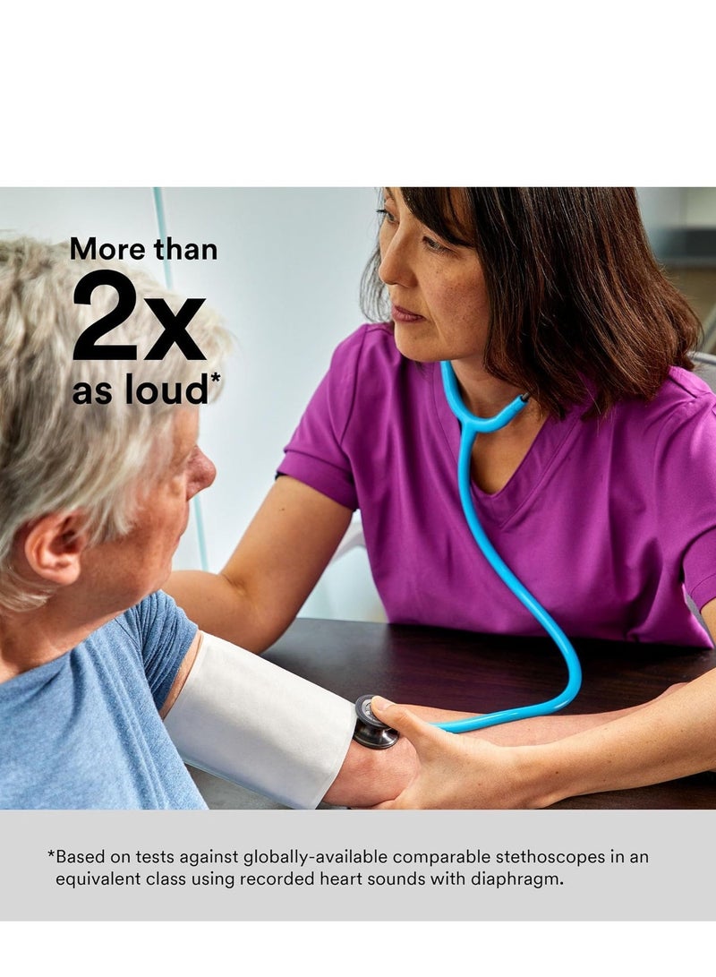 Stethoscope  Black Tube, Standard Finish 5620 - Image 3