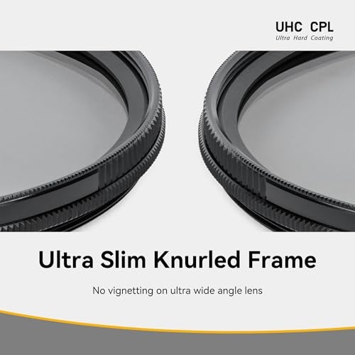 NiSi 82mm UHC CPL - Circular Polarizing Filter - Slim Frame, Optical Glass, Ultra Hard Multi-Layer Nano Coatings, Hydrophobic, Scratch Resistant - Image 4