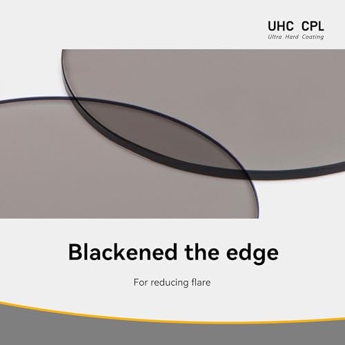 NiSi 82mm UHC CPL - Circular Polarizing Filter - Slim Frame, Optical Glass, Ultra Hard Multi-Layer Nano Coatings, Hydrophobic, Scratch Resistant - Image 5