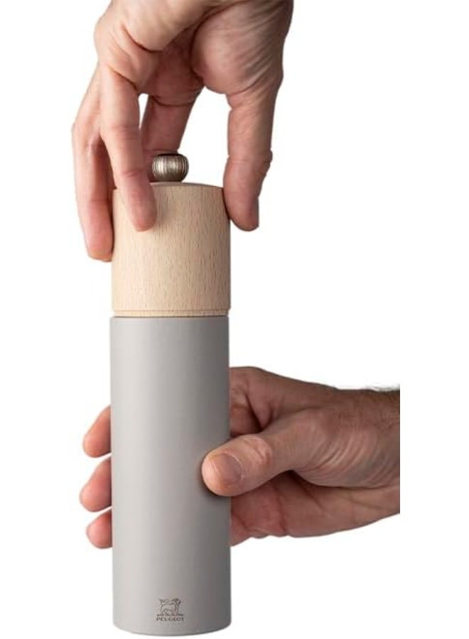 Peugeot Boreal SM 21cm Pebble Grey Salt Mill - Image 4