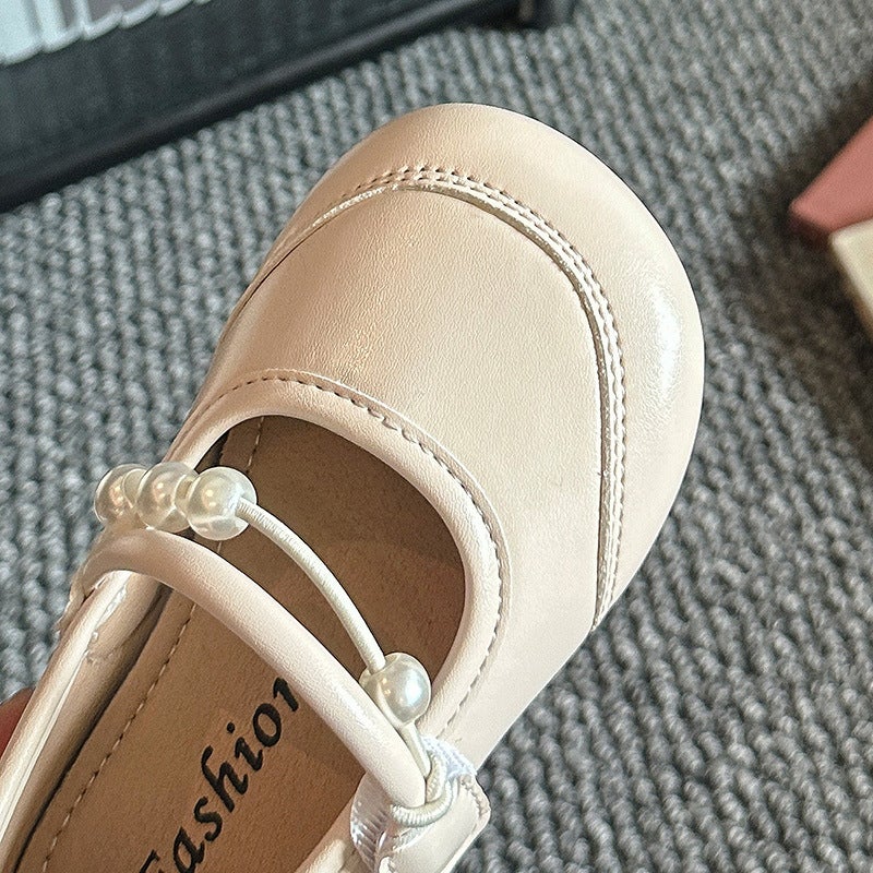 Girls'' Leather Shoes 2025 Spring New Style Children''s Princess Shoes Soft Sole Girls'' Silver Single Shoes Baby Girl Shoes Spring and Summer - Image 4