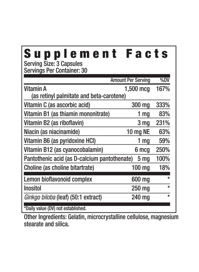 WINDMILL Polyflavonol with Bioflavonoids, Unique Ear Health Formula, Ringing Ears Support, Supports Circulation in Inner Ear, Promotes Hearing Health, 90 Capsule, 30 Servings  - Image 2