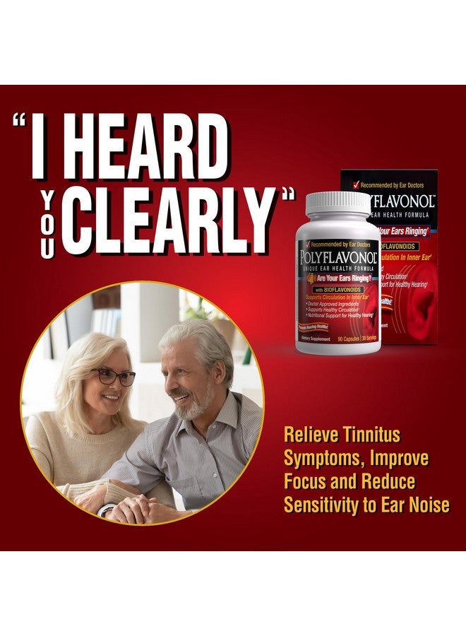 WINDMILL Polyflavonol with Bioflavonoids, Unique Ear Health Formula, Ringing Ears Support, Supports Circulation in Inner Ear, Promotes Hearing Health, 90 Capsule, 30 Servings  - Image 5
