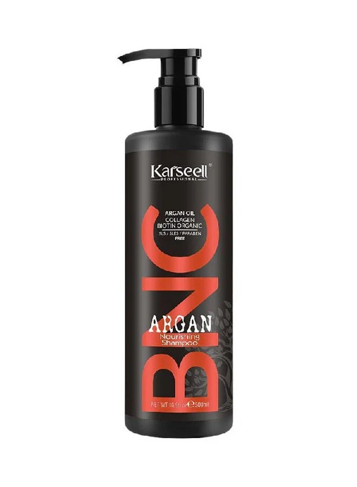 Karseell BNC Argan Nourishing Shampoo 500ml - Image 3