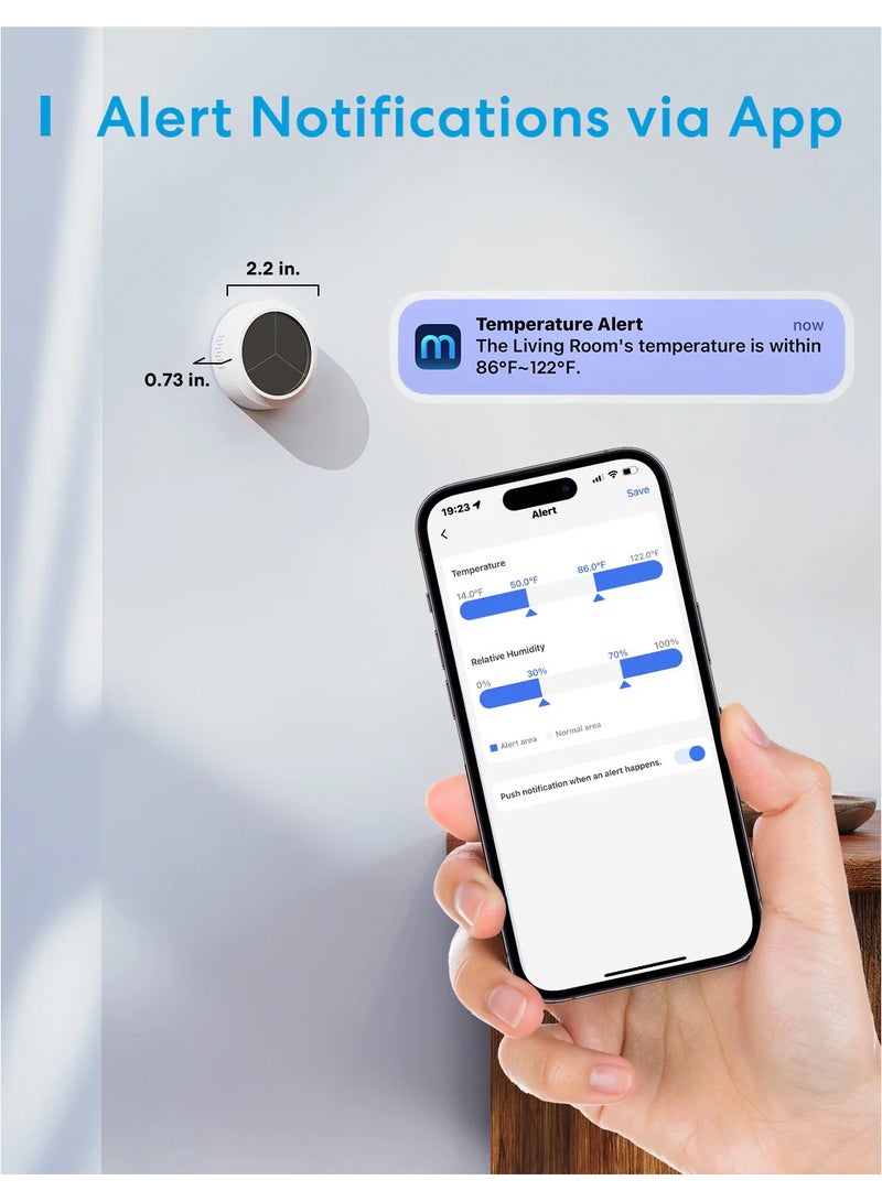 Meross Smart Temperature and Humidity Sensor - Image 2